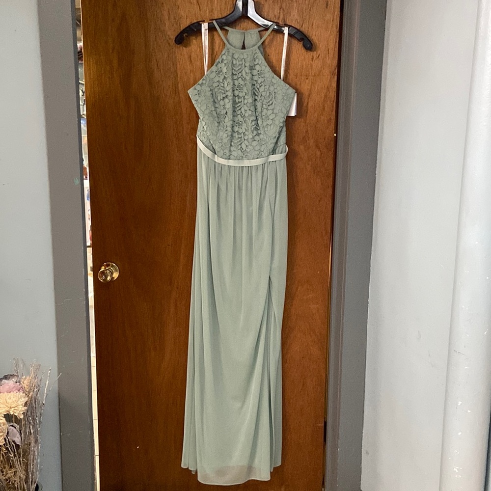 Bridesmaids Dress Open-Lace Back